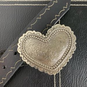 Brighton heart buckle belt size M/30